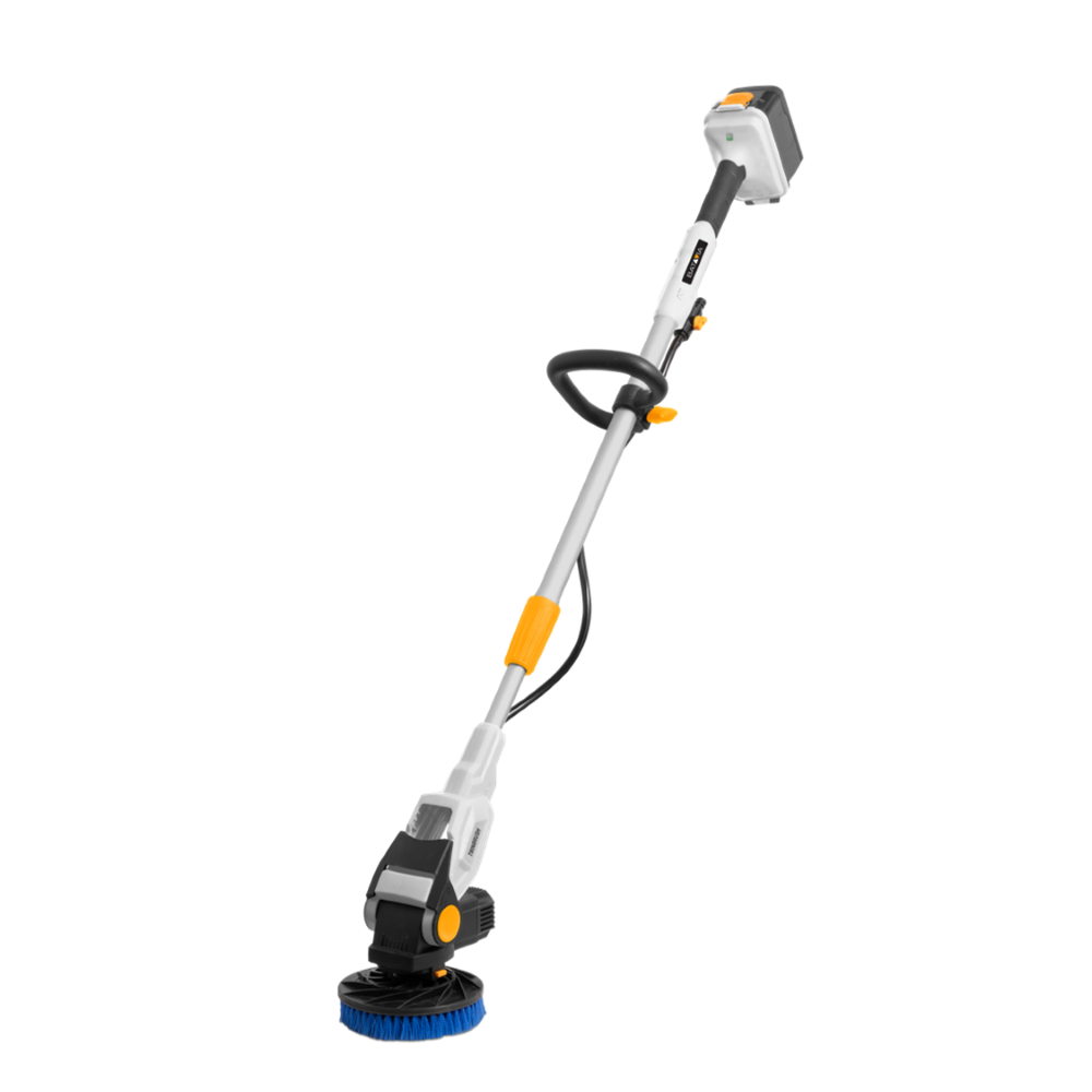 Brezžični teleskopski čistilnik z dvema krtačama in brezkrtačnim motorjem 18V Maxxpack